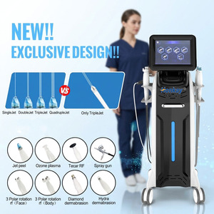 CE Certified <b>Standing</b> Oxygen Facial Machine Blackhead Removal Intense Skin Hydration Water Oxygen jet Peel Device for Beauty Sal - Product Image 1