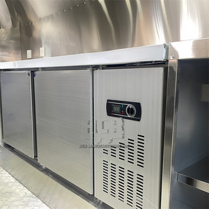 Low Price Factory 4-Wheel Stainless Steel Food Cart Sale Hot Dogs Towable Food Trailer Mobile Cocktail <b>Bar</b> Ice Cream Truck Snack - Product Image 6