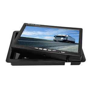 شاشة عرض SeemeTech بمقاس 7 بوصة ونظام IPS، متوافقة مع أنظمة PAL/NTSC/AUTO، ومرآة رؤية خلفية بتصميم وسادة AHD، مع منفذ USB وضمان لمدة عام، شاشة سيارة - Product Image 4