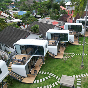 Thiết kế hiện đại 1 phòng ngủ 1 PHÒNG TẮM nhỏ không gian nhà sleepout Modular cách âm riêng Pod phòng họp văn phòng Cấu trúc thép - Product Image 5