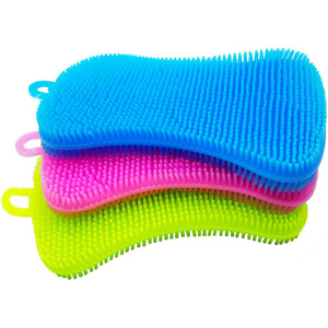 Silicone Dish Sponges Super Food-Grade Silicone Sponges <b>Kitchen</b> Sponge Multi-Purpose - Product Image 1