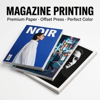 Impression de magazines personnalisés en gros à bas prix en Chine, papier couché couleur 11x17, couverture souple, reliure parfaite