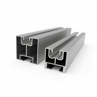 Support de panneau solaire en aluminium pour toiture avec surface anodisée pour l'installation de panneaux solaires – Support de module photovoltaïque économique