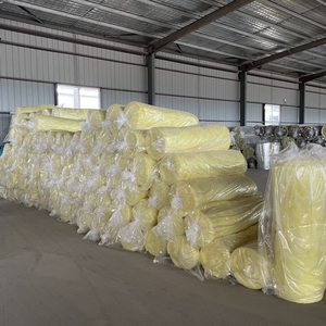 لفائف عزل من الصوف الزجاجي، بطانية من الألياف الزجاجية مقاومة للحرارة وعازلة للصوت، مواد للأسقف والجدران والقنوات التدفئة والتهوية وتكييف الهواء - Product Image 6