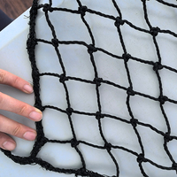 Filet de protection HDPE couleur personnalisée pour terrains de sport, barrière de sécurité pour animaux domestiques, filet de cage de frappe, protection pour balcon, fenêtre et escalier, résistant aux déchirures