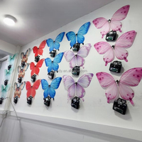 Drone Papillon Bionique LED pour Mariage, Spectacles de Papillons Bioniques, Aéronef Volant Télécommandé à Ailes Battantes pour Mariage