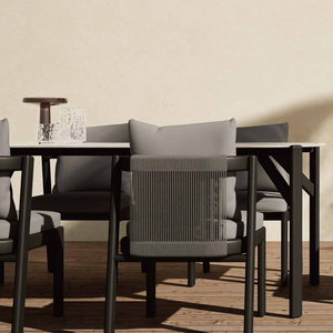 Meubles modernes minimalistes <span class=keywords><strong>de</strong></span> <span class=keywords><strong>haute</strong></span> qualité, magnifiques meubles d'extérieur en aluminium, ensemble <span class=keywords><strong>table</strong></span> et chaises pour <span class=keywords><strong>jardin</strong></span>, restaurant, terrasse - Product Image 2