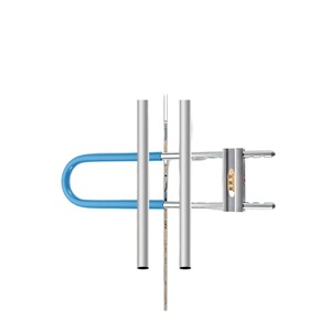 กุญแจล็อคประตูกระจก Shanhuan รุ่น U-Lock ตัวเหล็กแกนทองแดง กันน้ำ IP65 สำหรับงานหนัก ล็อคแบบก้านเดี่ยว - Product Image 5