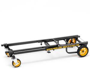 Venta caliente 8-en-1 plegable Multi-Cart 26 \ "39 \" Marco telescópico 350 Lbs capacidad de carga cuatro ruedas camión de mano plataforma Dolly - Product Image 2