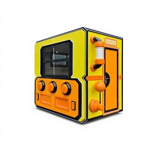 Nuevo Diseño de Cabina de Boletos Prefabricada con Estructura de Acero Personalizada para Parque de Atracciones - Product Image 1