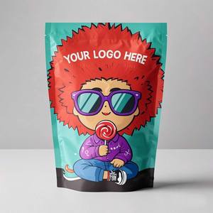 Bolsas Mylar Doypack Personalizadas de 3.5 Gramos 6x9 con Cierre Zip y Papel de Aluminio a Prueba de Olores con <span class=keywords><strong>Mi</strong></span> Logo - Product Image 4