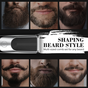 <span class=keywords><strong>Tondeuse</strong></span> à barbe Rechargeable sans fil avec interrupteur marche/arrêt, pour <span class=keywords><strong>homme</strong></span>, avec affichage LED - Product Image 6