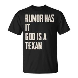 Se dice que Dios es un texano, camiseta de Texas - Product Image 1