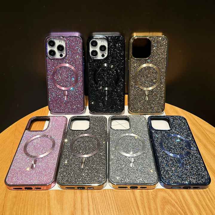 Coque Magnétique Anti-choc IPhone 13 à 17 Pro Max - Finition Luxe, Mince Et Légère