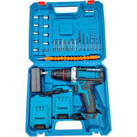 Ensemble de tournevis électriques de précision miniatures pour usage domestique, perceuse sans fil, batterie Li-ion 21V, 10 mm max, OEM personnalisable, qualité industrielle