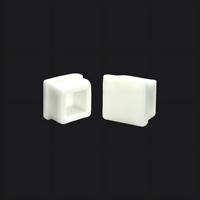 Bouchon carré en silicone anti-collision, embout de tube carré, joint d'étanchéité en caoutchouc, vente en gros d'usine, fabriqué en Chine