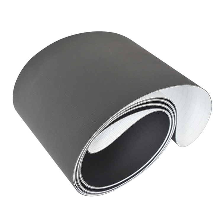 Бесконечная Антистатическая черная двухсторонняя полиэфирная ткань ПВХ конвейерная лента для монтажной линии