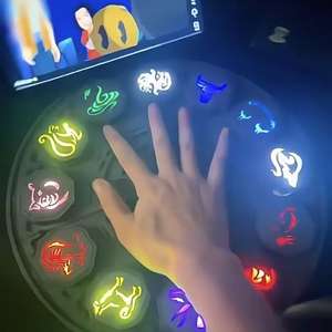 Jackie <span class=keywords><strong>Chan</strong></span> zodiaque amulette pierre Animation Collection porte-clés en plastique périphérique modèle ornements pendentif cadeau - Product Image 1