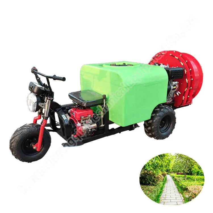 Bốn bánh xe vườn cây ăn quả phun 300 lít tự hành phun Máy Nông Nghiệp Nông nghiệp tự hành phun