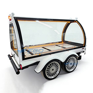 2026 Nouvelle Carrosse funéraire à chevaux blanc pour transport spécial, chariot électrique pour cercueil, vente en gros, avec certification CE - Product Image 2