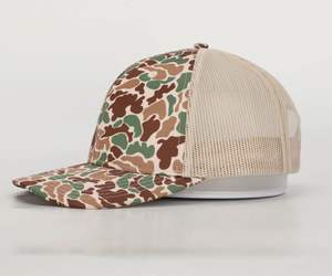 Casquette Trucker 6 Panneaux Personnalisée en Cuir de Haute Qualité, Gorra en Maille Vierge, Casquette Snapback Personnalisée avec Étiquette Tissée, Casquette en Maille Tendance - Product Image 6