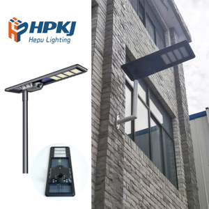 Lumières LED solaires intégrées Installation facile Aucun câblage nécessaire pour une utilisation en extérieur Road Square Garden Highway - Product Image 1