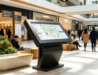 Affichage numérique LCD fixe horizontal pour extérieur, étanche, haute luminosité, pour la publicité