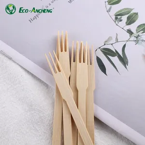 Biodegradable 100% Nature Eco-Friendly Good Price Disposable Fork Bamboo