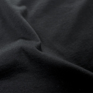 Chất Lượng Cao 90% Cotton 10% Cashmere Jersey Đan Tự Nhiên Màu Đen Len Vải Cho May Mặc Phù Hợp Với - Product Image 4