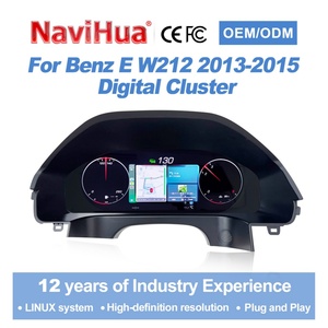 Navihua para Mercedes Benz Clase E W212 2013-2015 NTG4.5, Actualización del Panel de Instrumentos Digital LCD Linux con CarPlay - Product Image 1