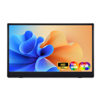 Monitor Portátil de 15.6 Pulgadas FHD 1080P IPS HDR USB-C HDMI, Extensor de Pantalla para Laptop, PC, Mac, Teléfono, Viajes, Juegos, Pantalla Externa