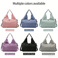 Sac de yoga de luxe imperméable et tendance pour voyage, livraison rapide, sac de sport élégant avec logo personnalisé, prix d'usine