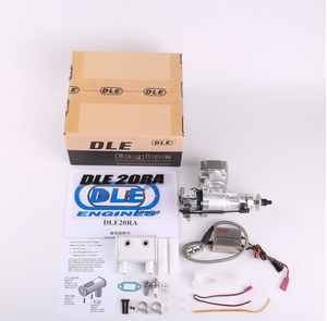 เครื่องยนต์เบนซิน DLE รุ่นใหม่ DLE 20CC DLE20RA DLE 20RA สำหรับรถบังคับวิทยุ แบบสองจังหวะ สูบเดียว ระบายไอเสียด้านหลัง ระบายความร้อนด้วยอากาศ - Product Image 6