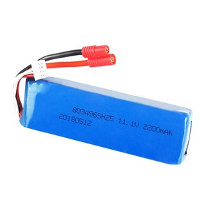 מותאם אישית 803496 2200mah 2800mah 11.1V 14.8V ליתיום פולימר סוללה ליתיום יון נטענת תאי סוללות Lipo סוללות חבילה - Product Image 1