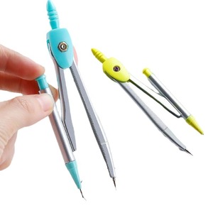 חם מוכר באיכות גבוהה 7 יח'\סט סטודנט מצפן סרגל סט בית הספר מספק מתמטיקה סט ציוד נייר - Product Image 6