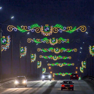 Halloween Outdoor Cross Street Lights For Public <b>Square</b> And Avenue Decoration - Product Image 1