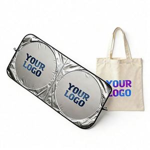 Pare-soleil pliable anti-UV pour pare-brise avant, idéal pour concessionnaires automobiles, promotion et cadeaux d'affaires - Vente en gros - Product Image 1