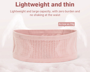Riñonera Deportiva de Alta Elasticidad para Entrenamiento de Maratón, Ajuste Delgado, Bolsillos Ocultos Sin Costuras, Cinturón Deportivo para Correr al Aire Libre - Product Image 3