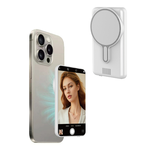 4.02 Inch 1080P Wireless Magnetic Mobile Phone Vlog Selfie Monitor Screen with Remote Control