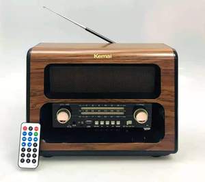Kemai MD-1910BT AM <strong>FM</strong> SW Retro Portable Desktop Radio with Remote <strong>Control</strong> ,wireless Speaker with USB TF Card Player - Product Image 3