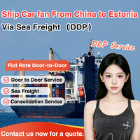 Agent maritime pour fans de voitures de Chine vers l'Estonie DDP Porte-à-Porte – Transitaire le plus rentable, logistique économique