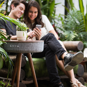 Trong nhà ngoài trời nhà Loa di động Lớn 6600 mAh pin không dây Bluetooth bảng loa với sạc không dây/USB/AUX/TWS - Product Image 2