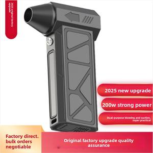 Ventilador Turbo Portátil, Mini Ventilador de Mano Potente, Recargable por USB, de Alta Velocidad, Sin Escobillas, con Batería de 4000 mAh - Product Image 2