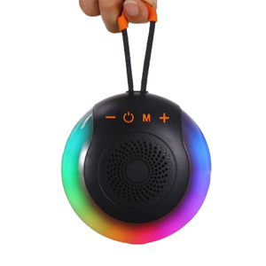 Di động ngoài trời đầy màu sắc mini stereo không dây âm nhạc hộp RGB LED ánh sáng nổi <span class=keywords><strong>Bluetooth</strong></span> loa - Product Image 1