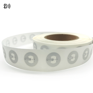 Etiqueta Inteligente NFC213 RFID de 13.56MHz, Redonda, Blanca, de PET, de 25mm, Adhesiva en Seco/Húmedo, Resistente al Agua, con Logotipo Personalizado, Juguete Interactivo para Niños - Product Image 5