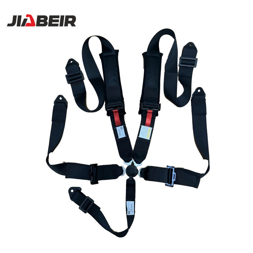 JBR 4004 3 Inch 5 Point Custom LOGO SFI Certificate Safety Belt Racing Harness