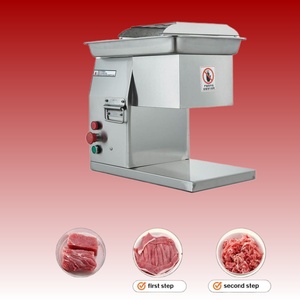 Machine à découper la viande électrique 3-en-1 : tranches, bandes, cubes pour porc, bœuf, <span class=keywords><strong>poulet</strong></span> - Product Image 1