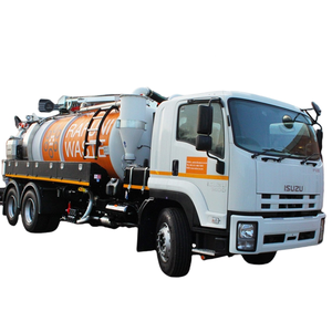 Japan 6X4 4x2 Giga Sewer Cleaner Jetter and Sewer Jetter Cleaning Truck 12000 Liters Combination jet truck - Product Image 6