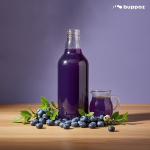 Sirop concentré aromatisé à la myrtille certifié Halal de Taïwan, bouteille de 5 kg, ingrédients pour bubble tea - Product Image 6