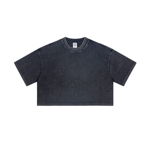 Camiseta Corta <span class=keywords><strong>de</strong></span> <span class=keywords><strong>Verano</strong></span> y Primavera, Nueva Moda, Corte Holgado, Cuello Redondo, Estilo Deportivo, para Chicas - Product Image 3